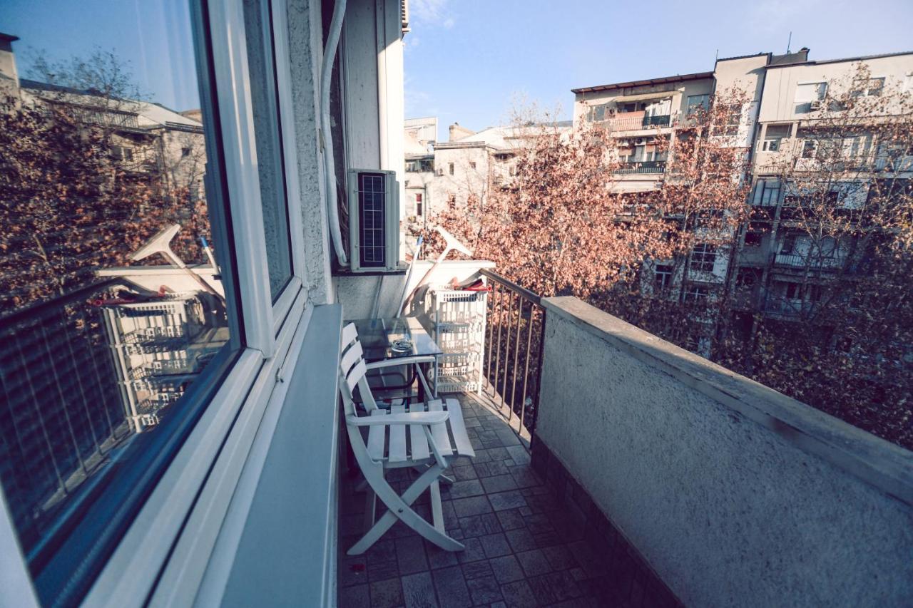 Square Vanilla Apartments Skopje Bagian luar foto
